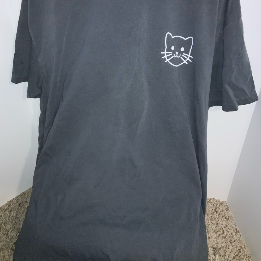 Ladies Cat T-shirt 2XL- New